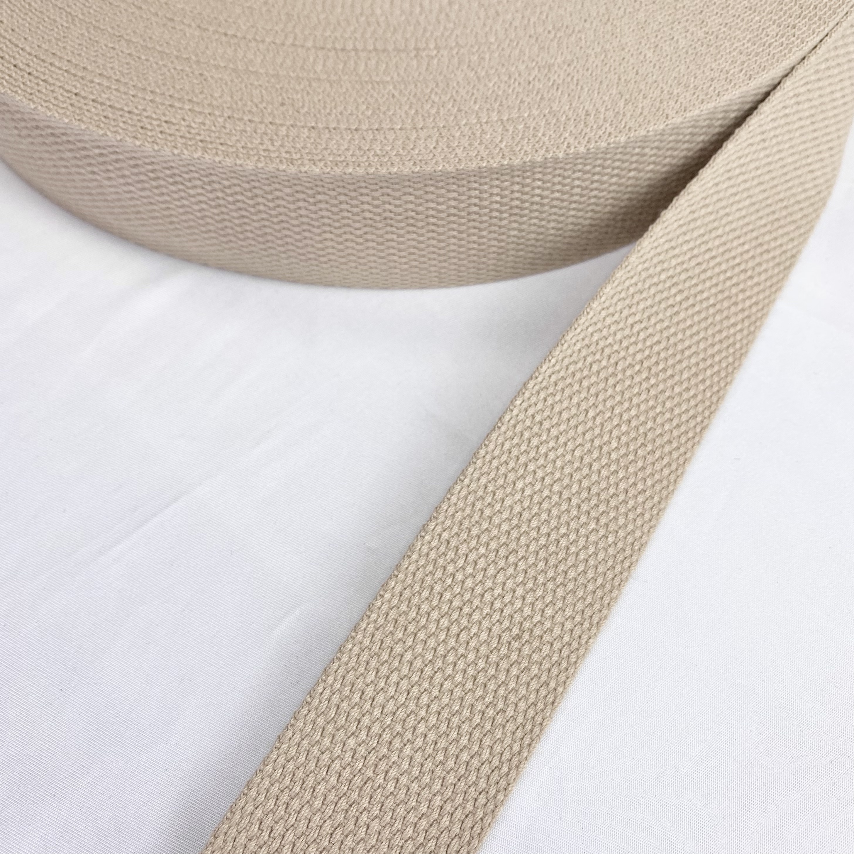 Polyester-cotton webbing Soft Bag straps Belts