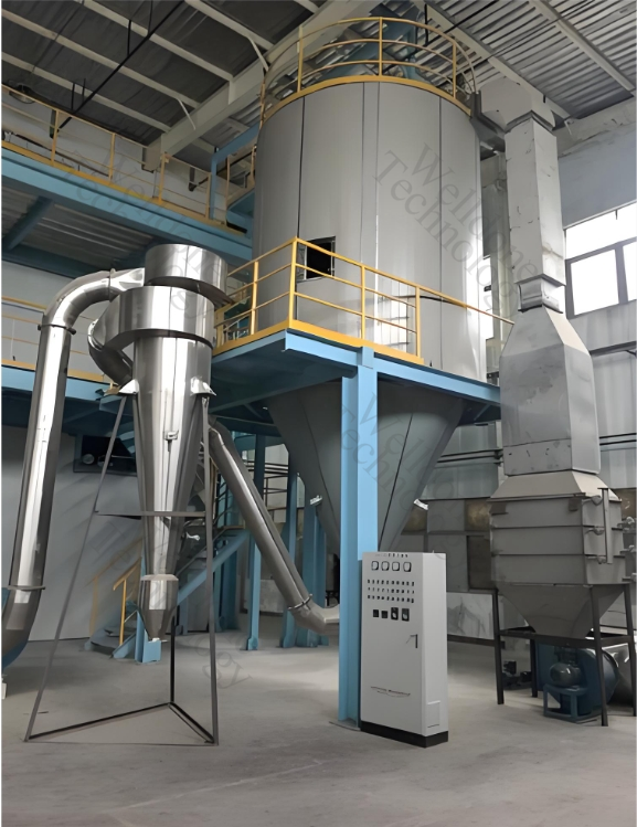Energy Saving and Environmental Friendly High-Efficiency Atomization Spray Drying Machine for Microalgae Urea Formaldehyde Resin