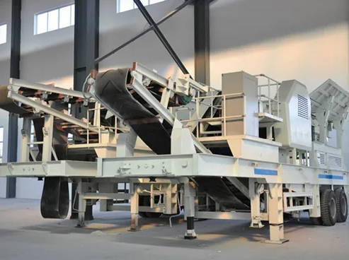 Mobile Crushing And Screening Station With Convenient Relocation