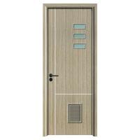 Juye WPC porta de vidro à prova de água e resistente ao fogo para design de interiores contemporâneo
