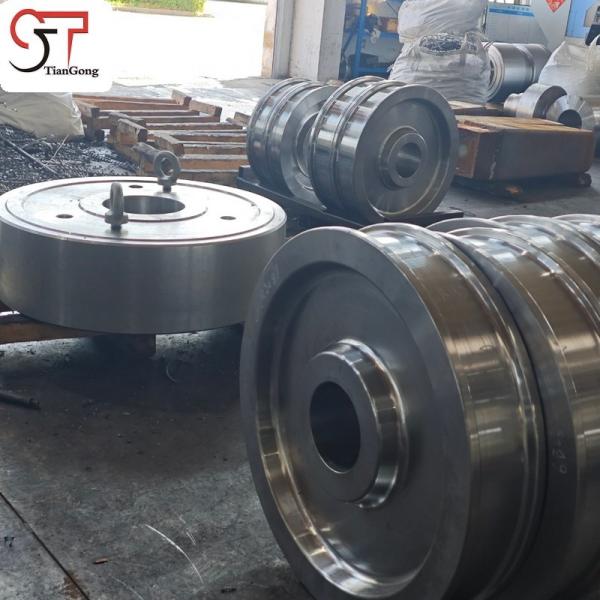 Heavy-Duty Crane Wheel Forged by Open Die Process