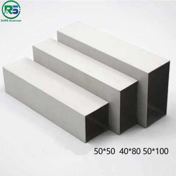 Aluminum Alloy Commercial Suspended Metal Ceiling Tiles Square Tube Ceiling Waterproof