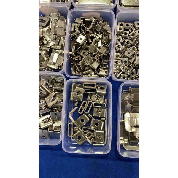 LK Type 0.8MM Stainless Steel Strap Buckle , Banding Screw Buckle Stainless Steel