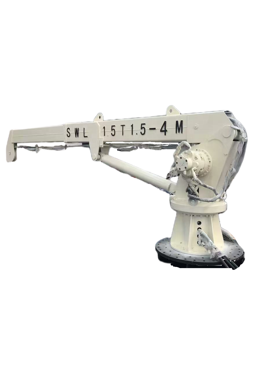 5Ton 7ton 10ton Telescopic Boom Marine Hydraulic Boat Mounted Marine Fixed 360° Slewing Deck Crane