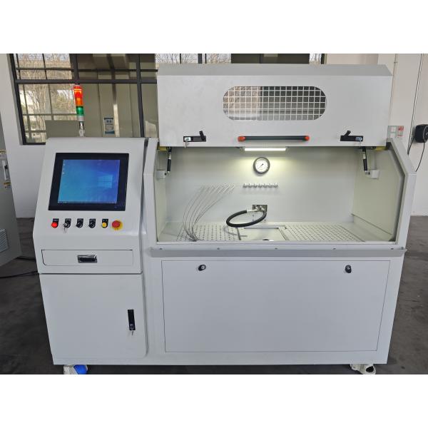 Pneumatic Hydraulic Pressure Test Bench For Hose Pipe Tube Water Hydraulic Oil