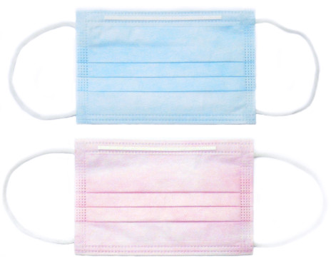 Anti Coronavirus Disposable Medical Mask 17.5x9.5cm With Elastic Earloop