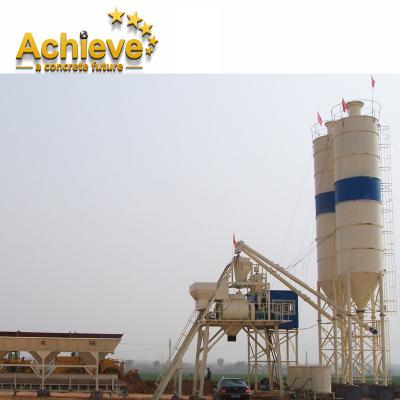 JS750 Ready Mix Concrete Batching Plant Systems 35 CBM Per Hour  3.8m