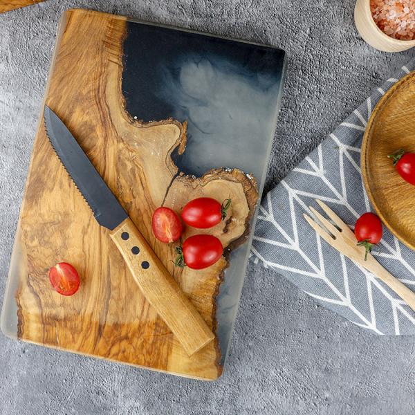 Easy Cheese and Vegetable Preparation with Multifunctional Pizza Round Cutting Board