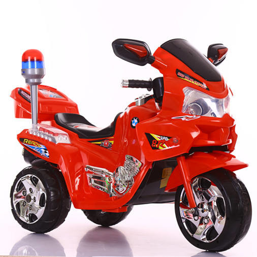 6V Electric Police Motorbike For Kids Size 117*55*72cm Age 2-8 Years Old