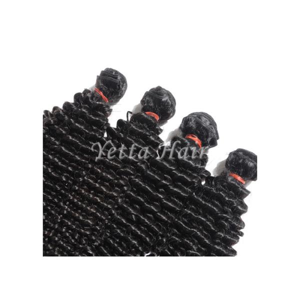Black Deep Curly Grade 8A Virgin Hair Weave No Nits And No Terrible Smell