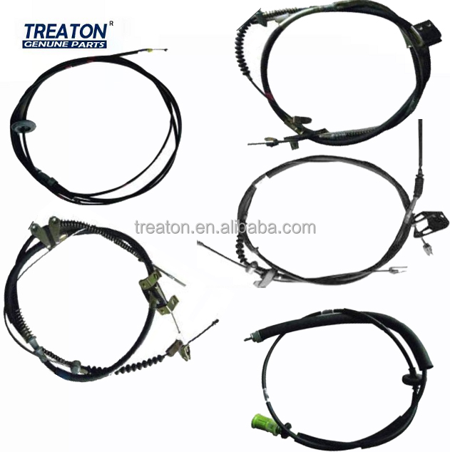 Treaton Hot Sale Auto Cable Brake Cable for Japanese Car 83710-2A310 46410-60130-A 46420-26320 77035-89108-C 46410-60151-A