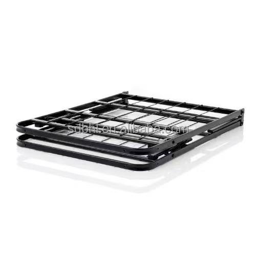 Folded Steel Bed Frame/Platform Bed Twin Comfortable and Space-saving Solution