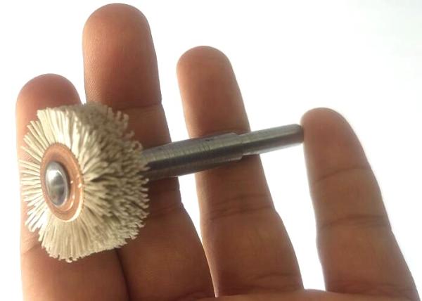 Flexible and Durable 30MM OD Power Tube Brushes Abrasive Nylon Deburr Brush