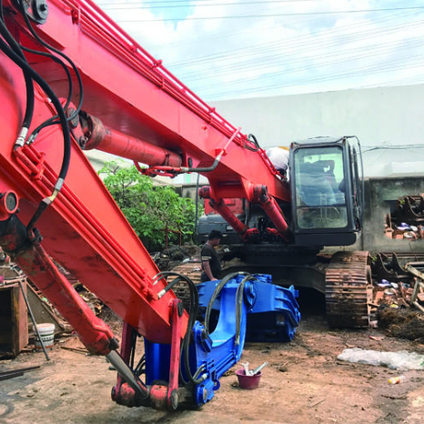 High Speed Vibration Pile Driver - Environmental Friendly & 32Mpa Operation Pressure