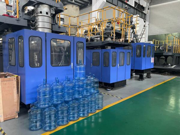 PC Handle Bottle Extrusion Blow Molding Machine 5 Gallon One Step Formed