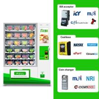 Máquina de venda automática saudável fresca do sanduíche para as bebidas combinados
