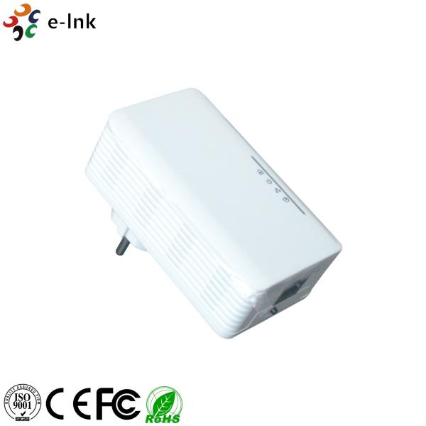 1200M Home Plug AV PLC Powerline Adapter с инжектором PoE