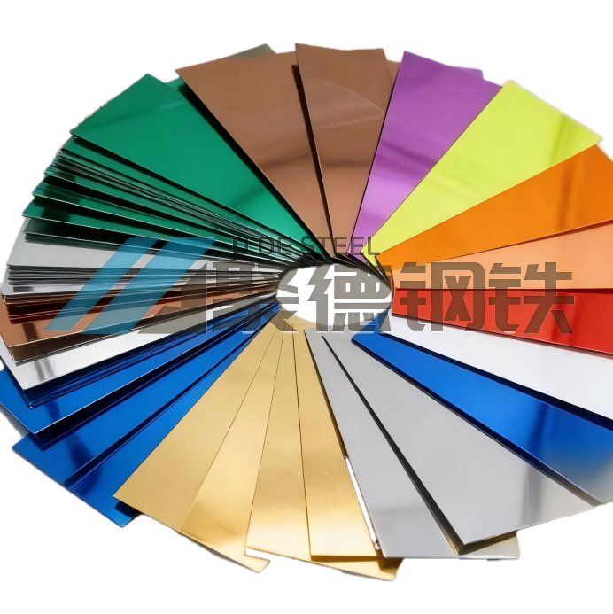 304 PVD Colored Stainless Steel Sheet Vacuum Coated Metal Sheet Supplier
