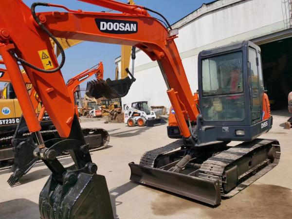 Korea Used Mini Excavator Doosan DH55 5ton Hydraulic Crawler Excavator for Sale