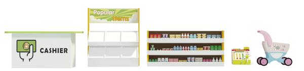 Mini-clinique Jouet de rôle pour tout-petits âgés de 3 à 8 ans