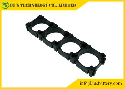 4P 21700 tempo longo do ABS preto dos acessórios da bateria do espaçador DIY