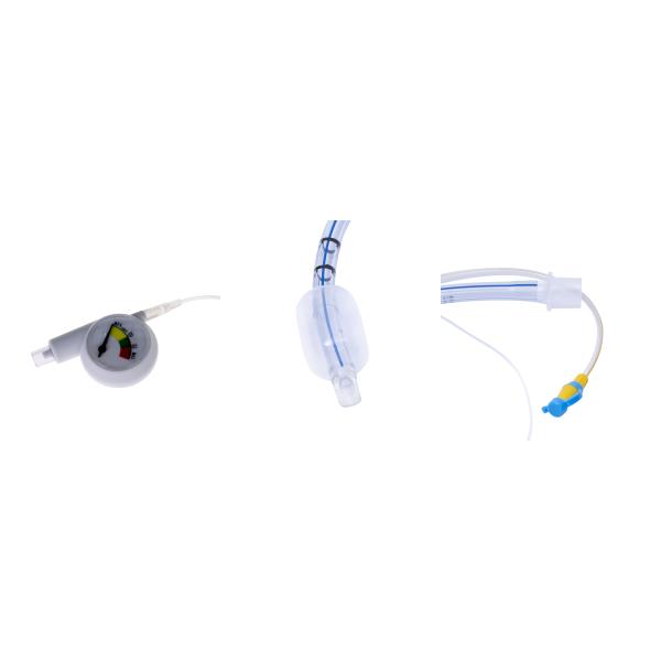 Reduced VAP Incidence Flexible Soft Balloon Endotracheal Tube With Dial Pressure Indicator