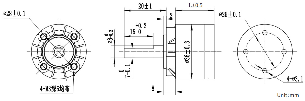 Сплава цинка размера dia PG36A-ZA-HT 36mm зубы винтовой линии коробки передач редуктора небольшого планетарные