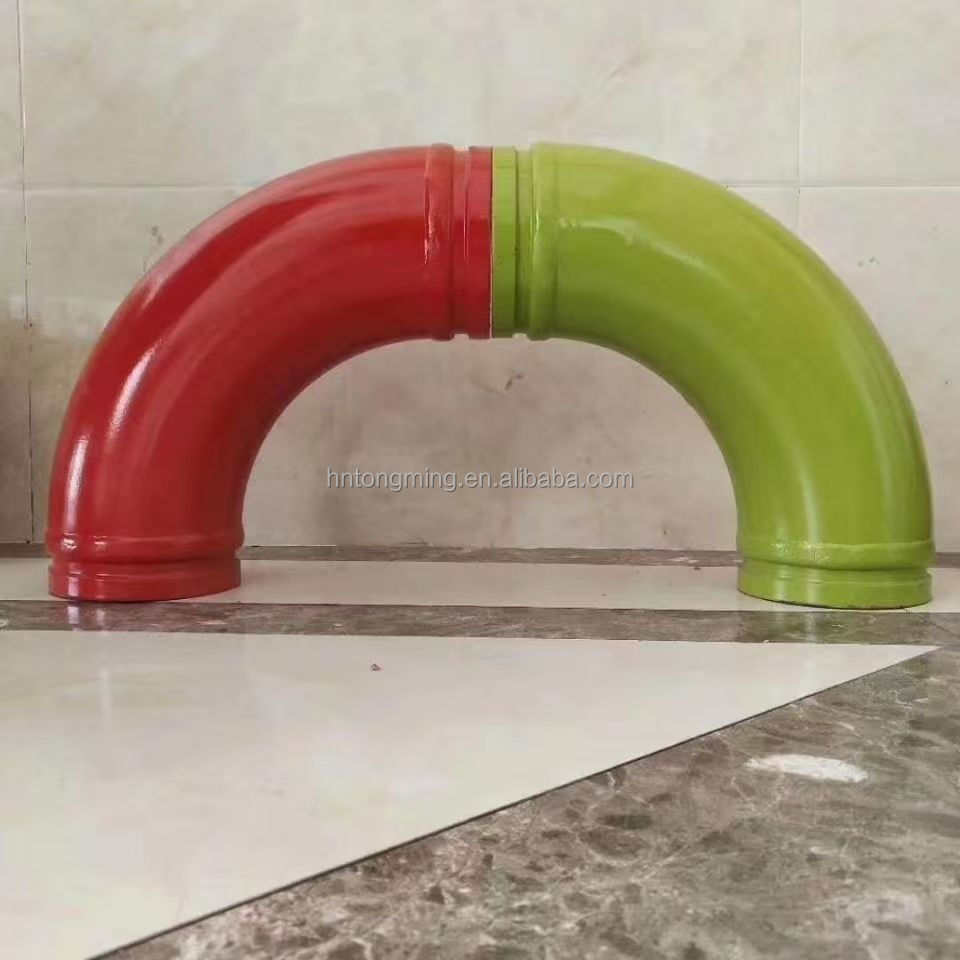 Concrete Pump Truck Wear-resistant Elbow Sanyi Zhonglian XCMGi Elbow Alloy Double-layer Wear-resistant Elbow End Ceramic