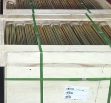 Galvanized Steel Bar Dust Bin Solid Axle Wheelie Bin Spare Parts