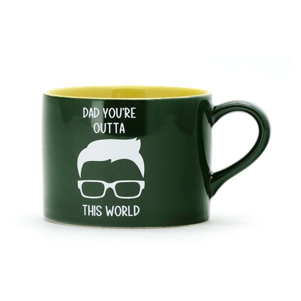 Креативная керамическая кофейная кружка 10 унций каменная кружка на заказ для папы