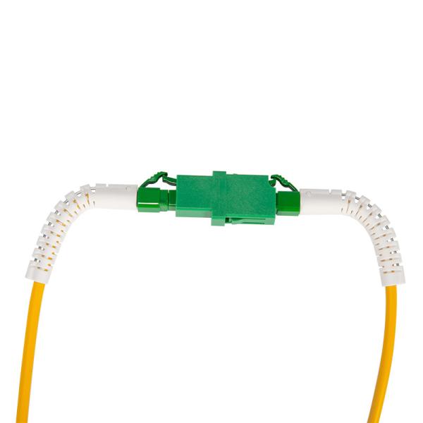 Flexible angle boot LC/APC to LC/APC Fibre Patch Cords Simplex SM G.652.D duplex(LSZH),3M