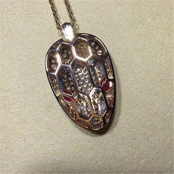 Bi Serpenti series Snakeheads Necklace 18k gold white gold yellow gold rose gold  diamond  necklace