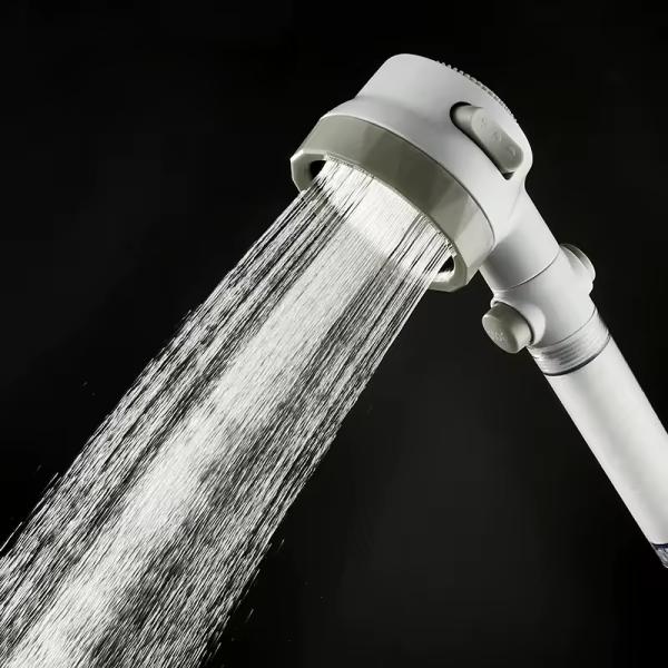 Hotel ABS Plastic Mineral Shower Head with Adjustable High Pressure Water Saving Balls