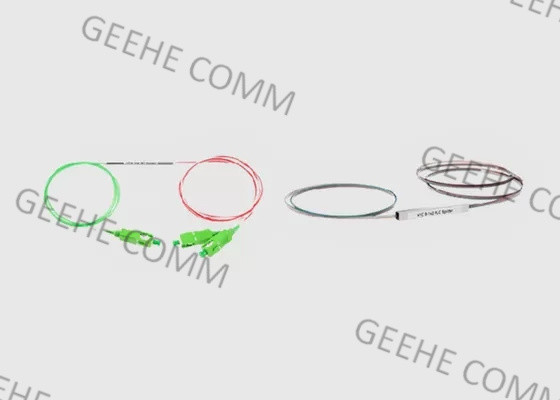FTTX Network SC/APC Mini 1×2 Fiber Optic Splitter