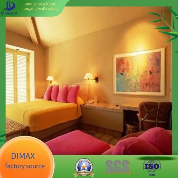 Delicate Touch Inorganic Mineral Wall Coating with Soft Color and Eco Friendly Formula