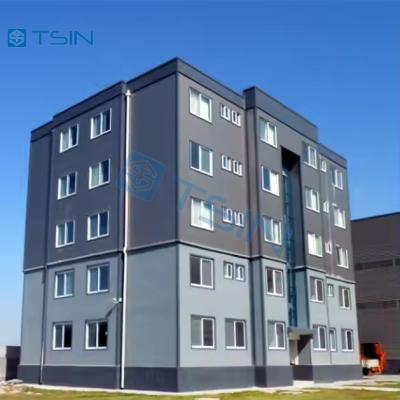 Q235B Q355B ASTM A36 Edificio prefabricado de acero para taller de almacén Diseño personalizado