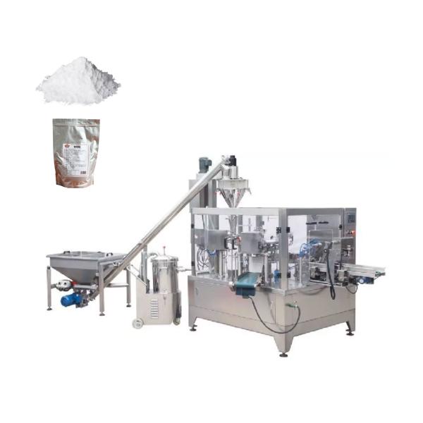 Auto Sealing Coffee Powder Rotary Doypack Packing Machine Premade Bag