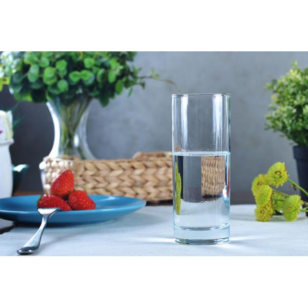 Straight Side Glass Drinking Glasses 340ml 12oz Great For Patio / Poolside