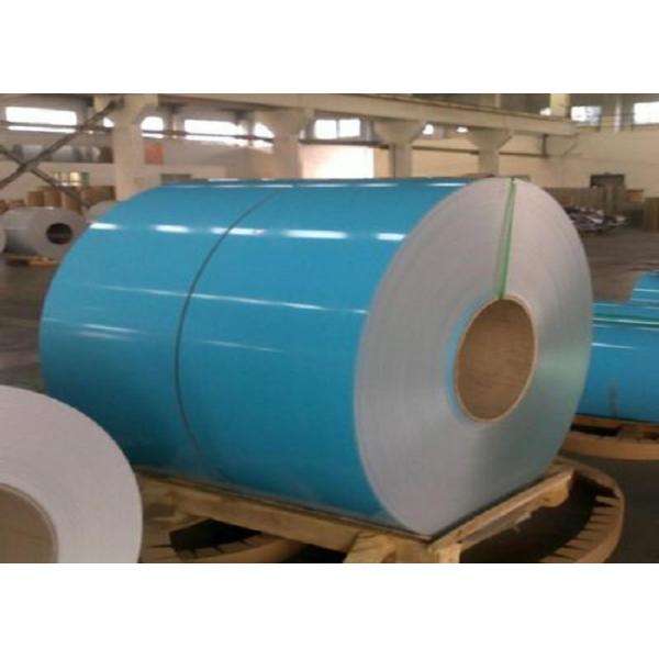 A 3105 H24 PVDF Painted Aluminum Coil Width Customized For Composite Panels