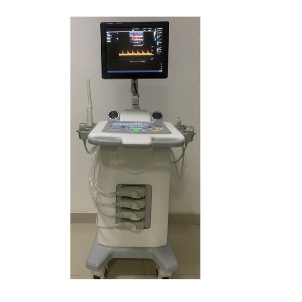 Hospital Outside Trolley 15Inch Ultrasound Machine Ultrasound Digital Color Doppler Ultrasound Machines edical