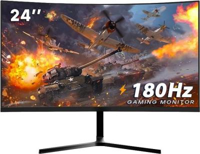 1080P Full HD 24 Inch Computer PC Monitors 180Hz VA 1ms With Ultra Thin Bezels