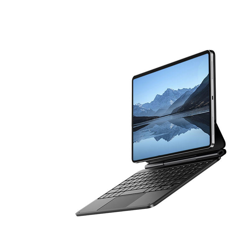 Premium BT Keyboard Case Aluminum Alloy Keyboard Cover With Touchpad Waterproof IPX4 for iPad Pro(2024)13