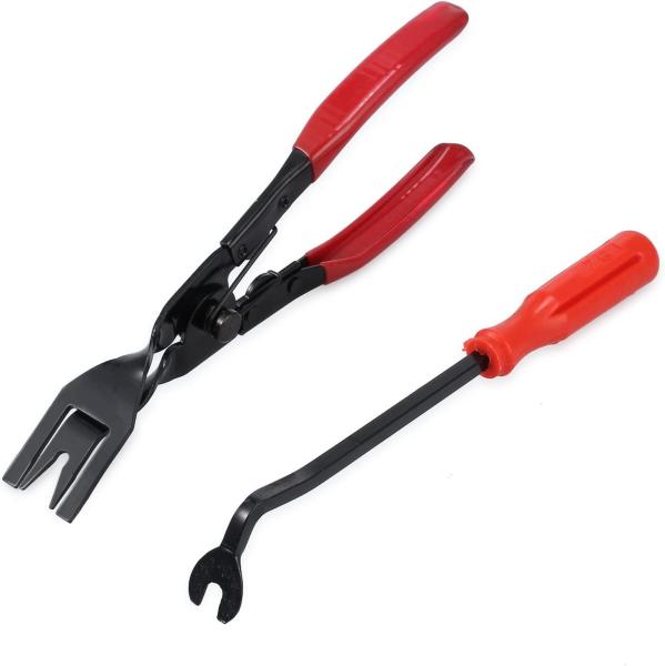 13 Pcs Auto Trim Panel Removal Tool Set Fastener Clips Removers Strong Nylon Door Panel Tool Kit