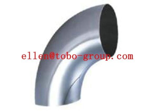 Butt Weld Fittings Equal Shape and Welding Connection Sanitary Steel 90 Deg Elbow