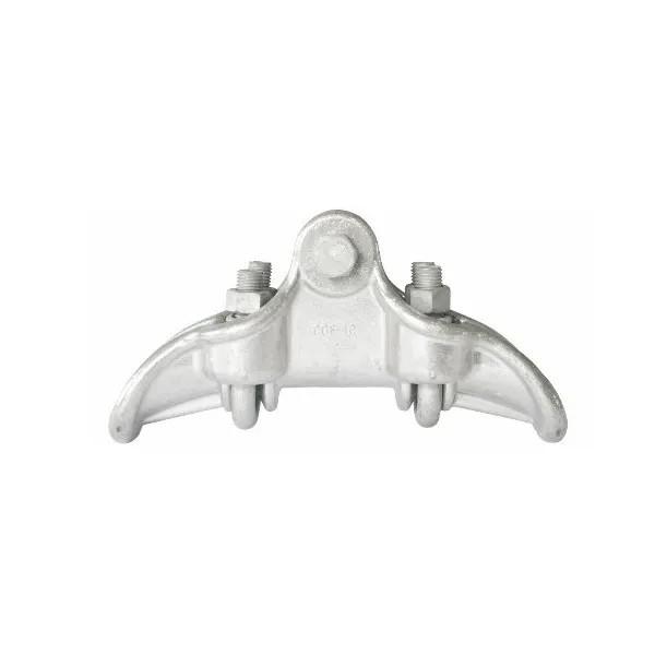 Hot - dip galvanized steel Cable Suspension Clamps for high voltage lines