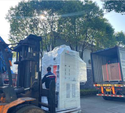 Hidráulica para recipiente de comida de alumínio com estrutura H