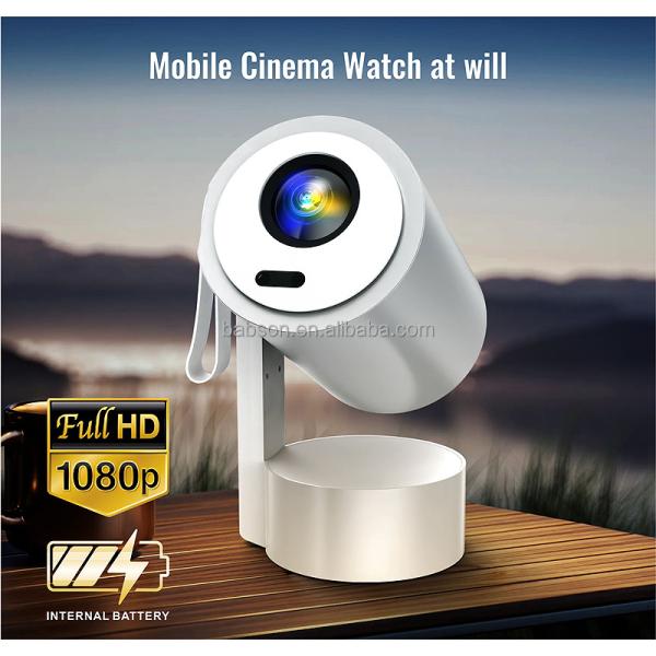 2025 Newest Mini 4K Android13 LCD Projector Auto Focus Lens Home Theater Game & Video Screen WiFi Connectivity Budplus B3