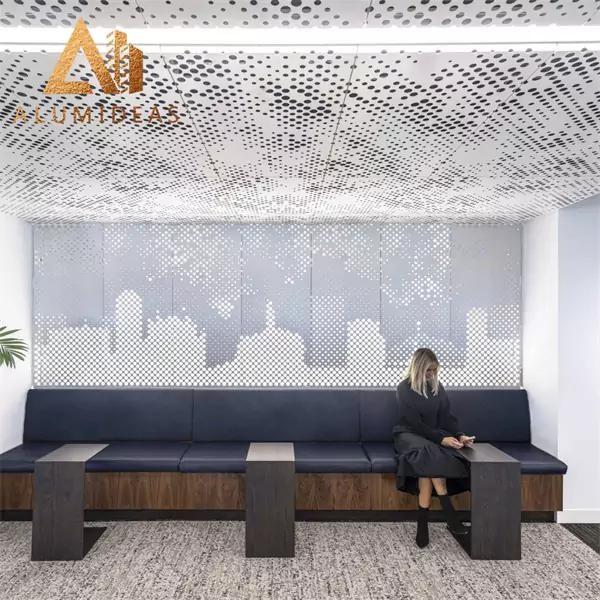 Cnc Decorative Suspended Aluminum Ceiling Planks