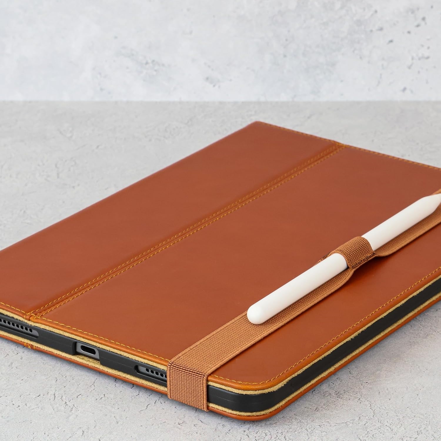 OEM ODM Leather Tablet case for IPad Air Pro 13 11 10.9 Inch Multi-Angle Holder Business Cover Shockproof Custom Logo Material