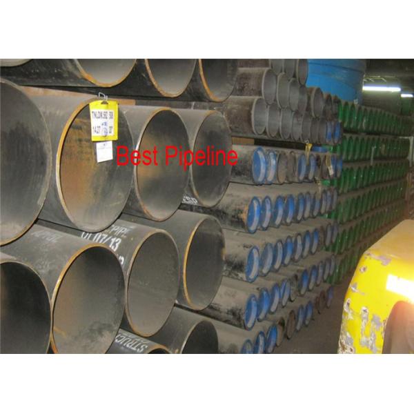 P355 P460 Black  ERW Welding Pipe  UOE Bared With Alloy Fine Grain Steel